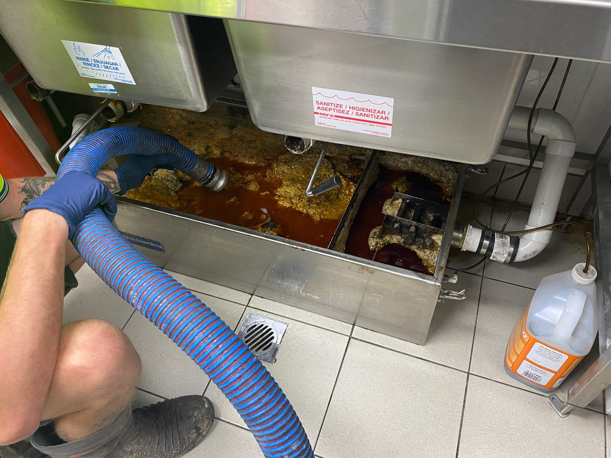 Grease Trap Cleaning in Bellview